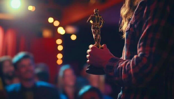 Award Ceremony Stage Background Design Corporate Event