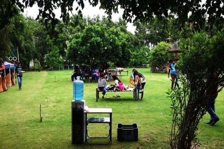 Carnival style corporate picnic with themed zones